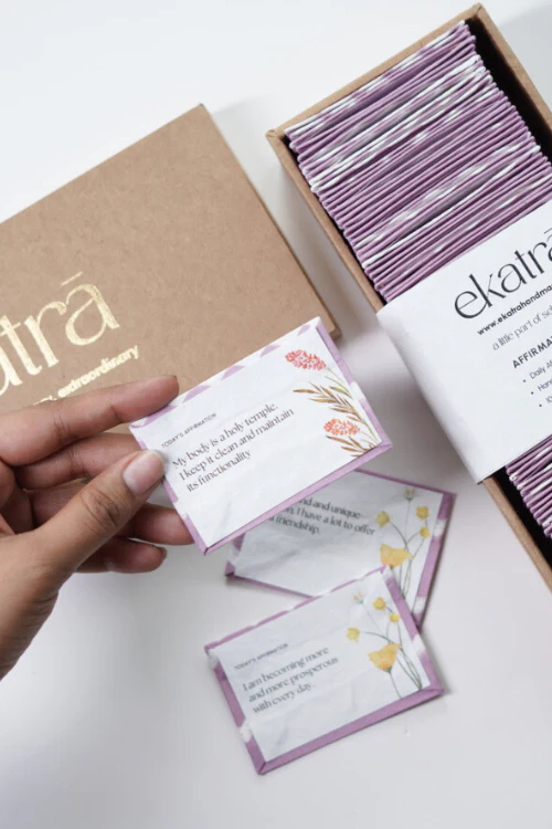 Affirmation Box - Daily Ritual By Ekatra - Image 5
