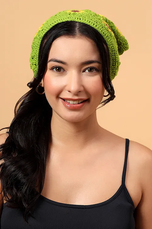 Ajoobaa "Boho" Bandana - Green - Image 5