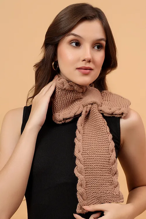 Ajoobaa "Cable Knit" Merino Neckwarmer - Image 2