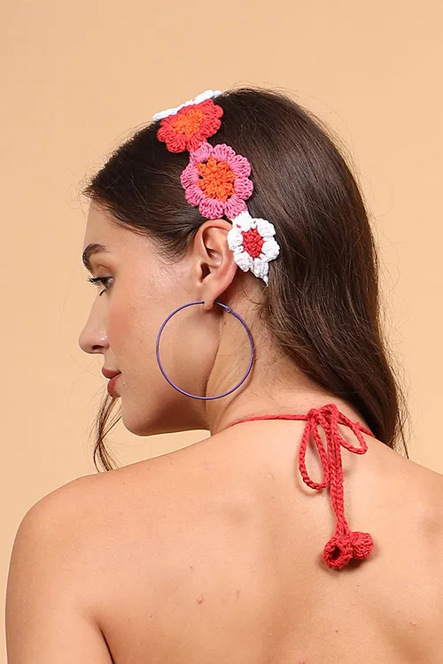 Ajoobaa "Crochet Floral" Headbands (Set Of 3) - Image 3