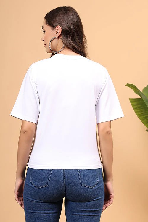 Ajoobaa Crochet "Floral" Tshirt - Image 10
