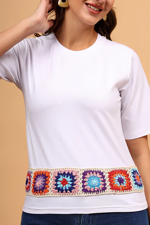 Ajoobaa "Crochet" Tshirt - Image 2