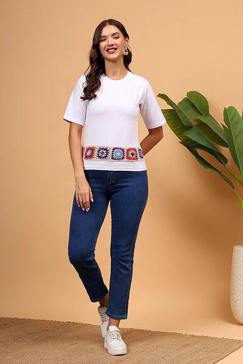 Ajoobaa "Crochet" Tshirt - Image 3