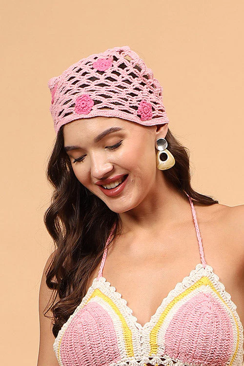 Ajoobaa "Daisy" Crochet Head Scarf - Image 5
