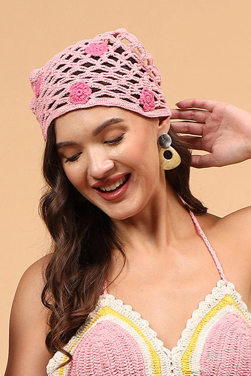 Ajoobaa "Daisy" Crochet Head Scarf - Image 7
