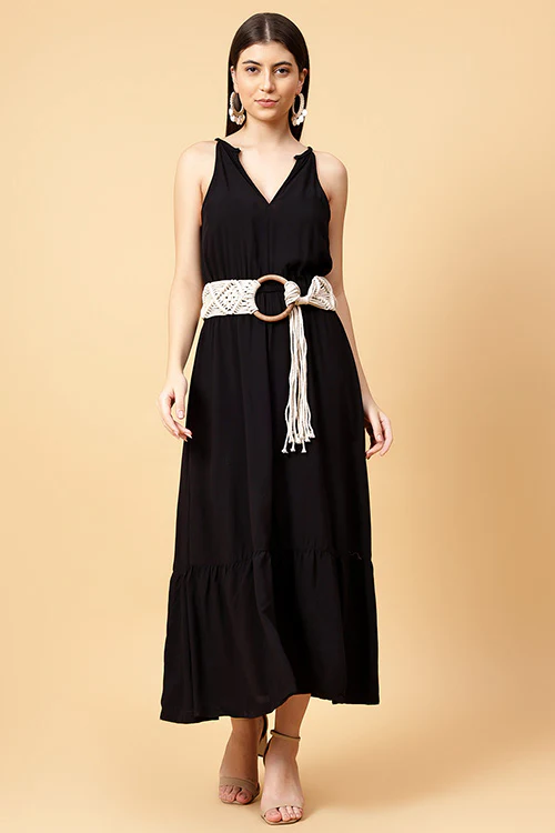 Ajoobaa "Hippie" Macrame Cotton Belt - Image 4