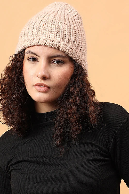 Ajoobaa "Rib Knit" Merino Cap - Image 2