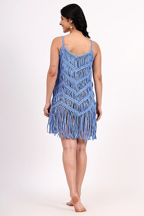 Ajoobaa "Tassel" Macrame Dress