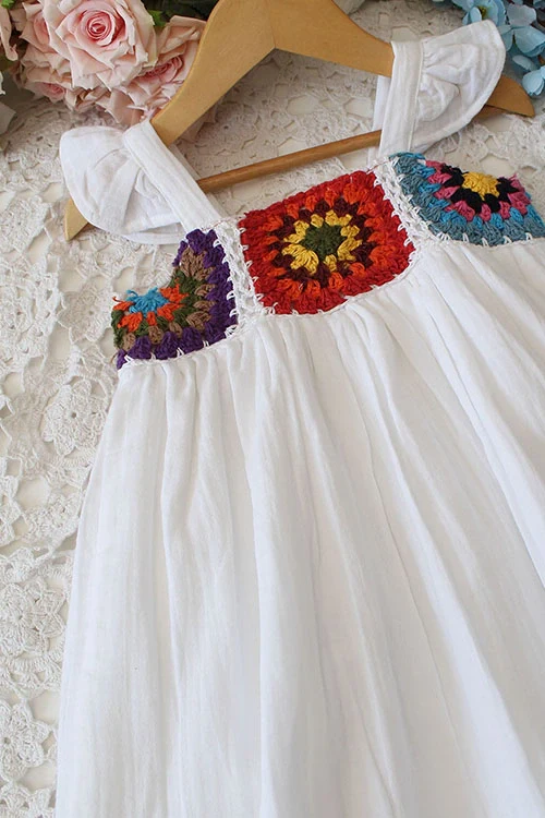 Ajoobaa"Little Loops" Girls Frock - Image 2