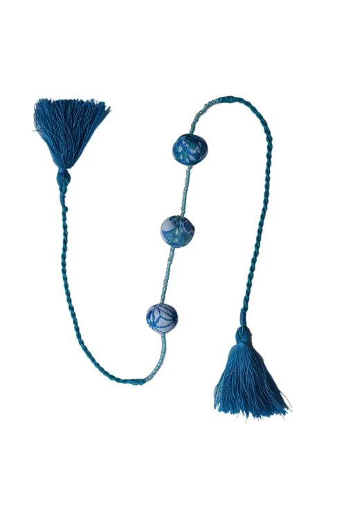 Antarang (Set Of 2) Aasmani Potli Bhai Rakhi, 100% Cotton, Made By Divyang Rural Women