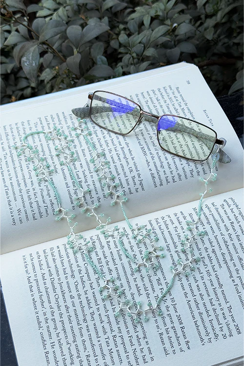 Antarang- Aqua Coral Spectacle Lanyard [Delicate Seagreen] - Image 4