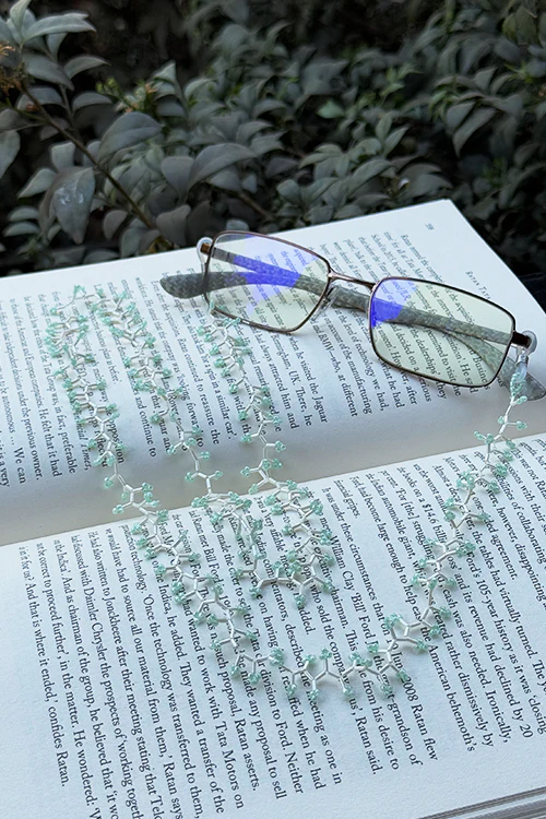 Antarang- Aqua Coral Spectacle Lanyard [Single Seagreen] - Image 3