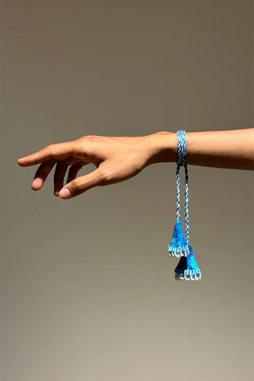 Antarang Asmani Jumki Bhai-Bhabhi Rakhi Set - Image 4