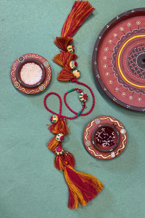 Antarang Elaborated Potli Bhabhi Rakhi - Image 3
