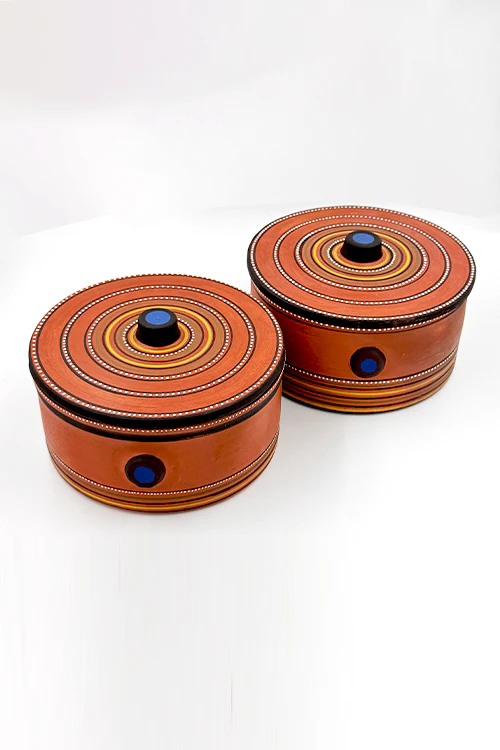 Antarang - Handcrafted Dabar- Set Of 2 - Image 3