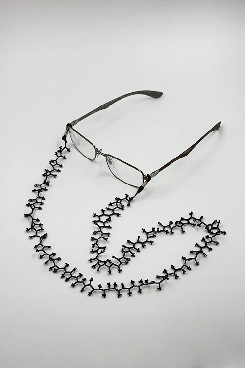 Antarang- Midnight Coral Spectacle Lanyard [Single Black] - Image 4