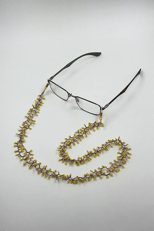 Antarang- Mystic Coral Spectacle Lanyard [Double Yellow] - Image 3