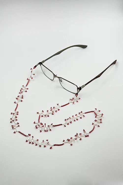 Antarang- Scarlet Coral Spectacle Lanyard[Delicate Pink] - Image 3