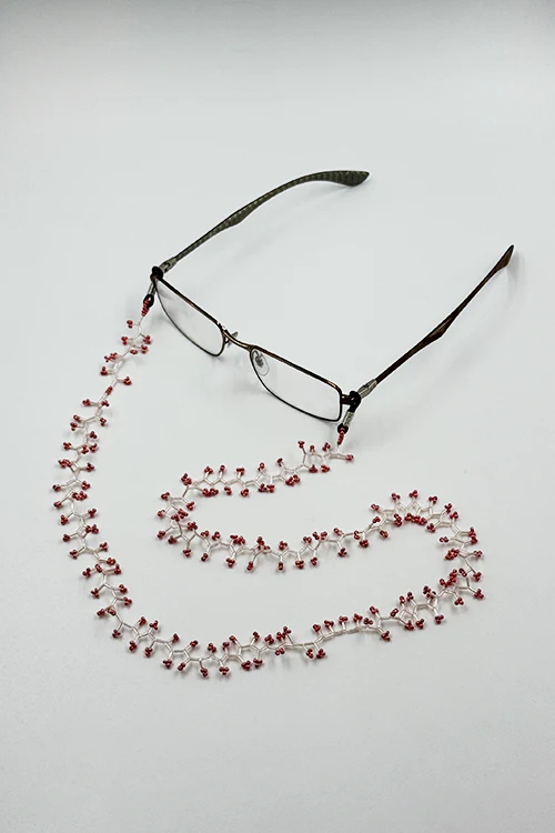 Antarang- Scarlet Coral Spectacle Lanyard[Single Pink] - Image 3