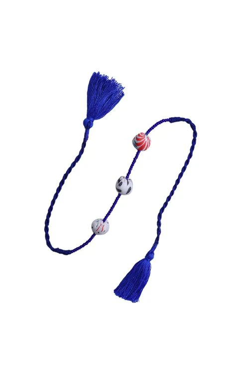 Antarang (Set Of 2) Shewt Potli Bhai Rakhi, 100% Cotton, Made By Divyang Rural Women( Set Of 2)