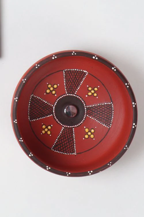 Antarang- Terracota Handcrafted Bowl. - Image 2