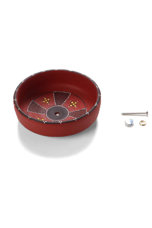 Antarang- Terracota Handcrafted Bowl. - Image 3