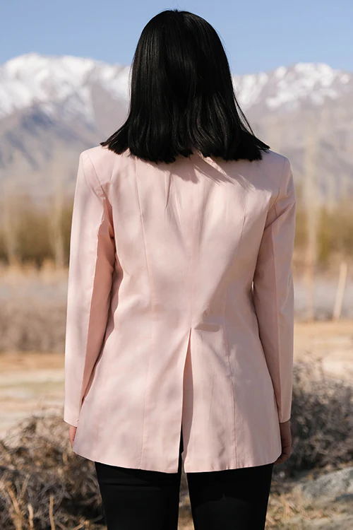 Okhai 'Archives' Herbal Dyed Pure Cotton Blazer - Image 3