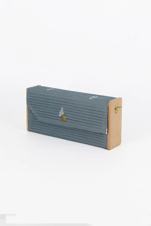 Lukka Chuppi Ash Gray Mini Clutch - Single Sleeve - Image 7