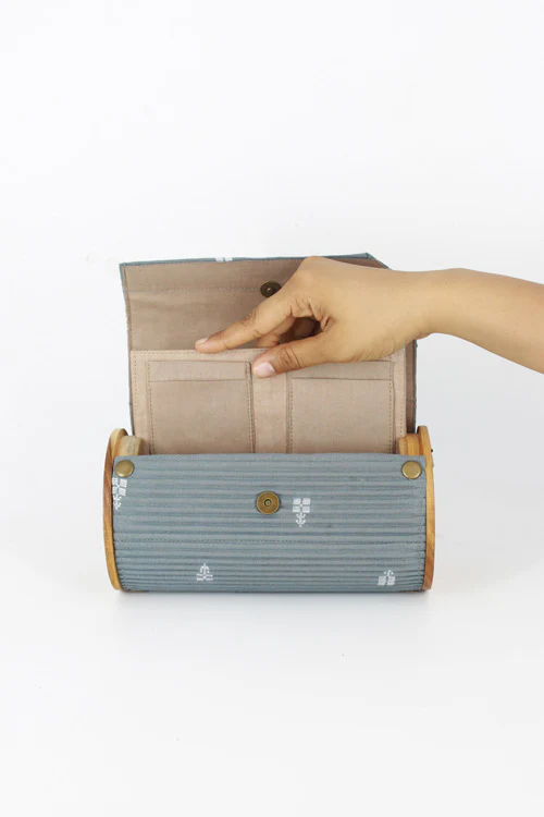 Lukka Chuppi Ash & Moon Round Clutch - Changeable Sleeve - Image 2