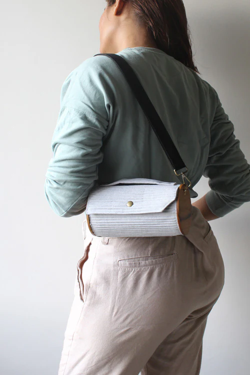 Lukka Chuppi Ash & Moon Round Clutch - Changeable Sleeve - Image 5