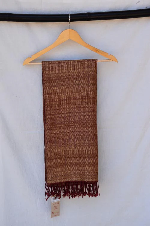 Avani-KumaonSilk wool shawl - Image 4