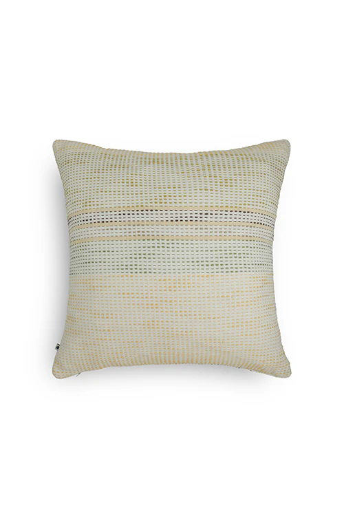 Onset Homes Bagicha Hand Embroidered Cushion-Rust - Image 3