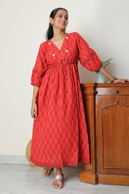 Bebaak Amrita Baghprinted Maxi Dress - Image 3