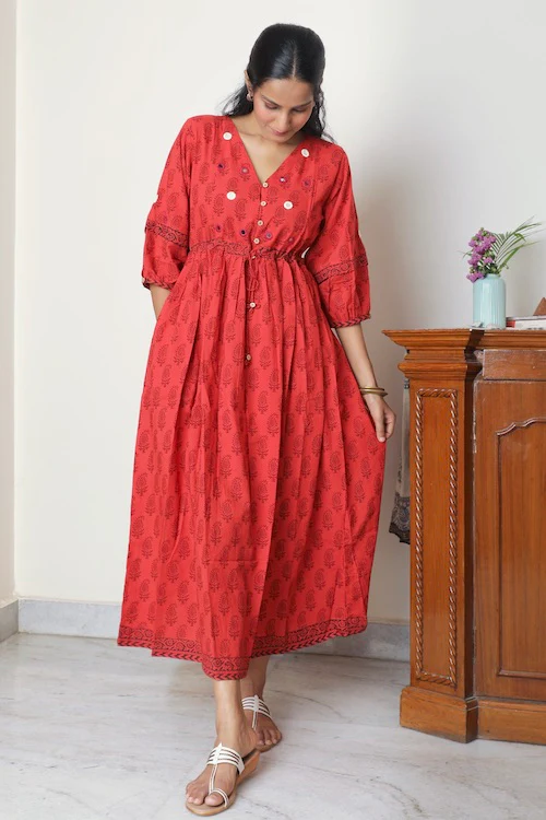 Bebaak Amrita Baghprinted Maxi Dress - Image 5