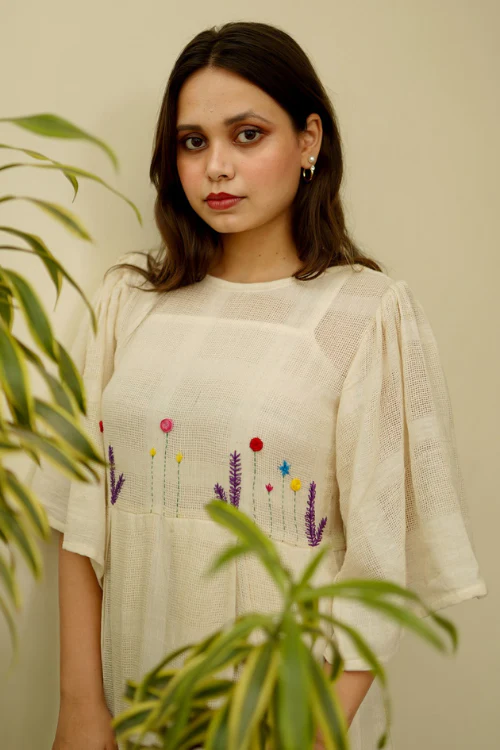 Bebaak Anna Handwoven Kora Dress - Image 3
