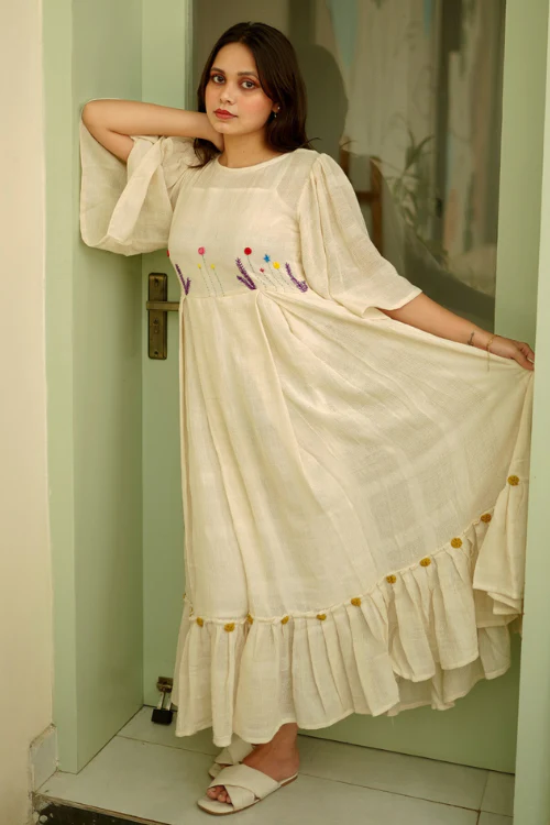 Bebaak Anna Handwoven Kora Dress - Image 4
