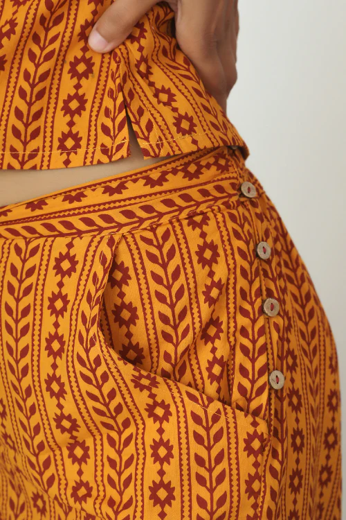 Bebaak Preet Bagh Printed Coord - Image 3