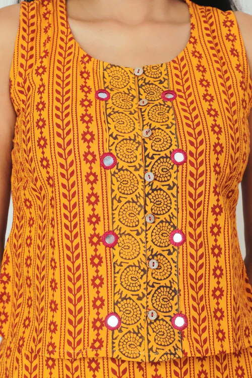 Bebaak Preet Bagh Printed Coord - Image 4