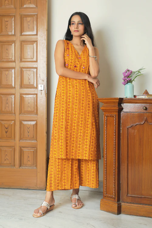 Bebaak Preet Bagh Printed Tunic Set - Image 5