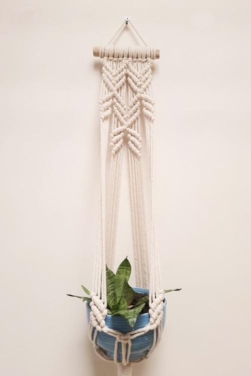 House of Macrame Blooming Flower Plant-Hanger - Image 3