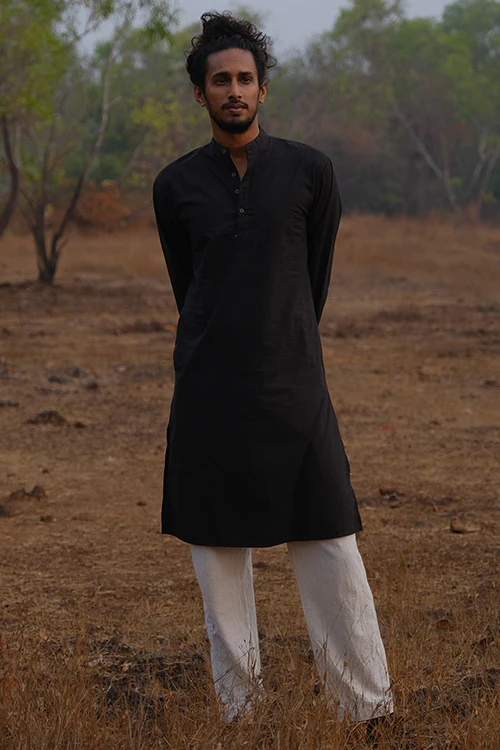 Okhai 'Carefree Spirit' Pure Cotton Kurta - Image 2