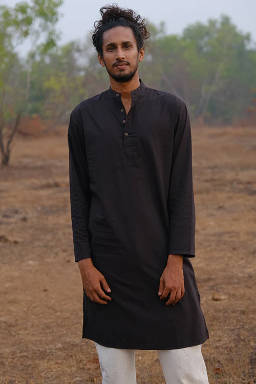 Okhai 'Carefree Spirit' Pure Cotton Kurta - Image 3
