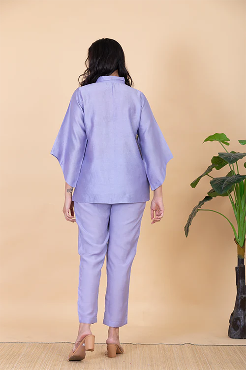Chambray & Co.'S Anae  Vegan Silk Coord Set - Image 5