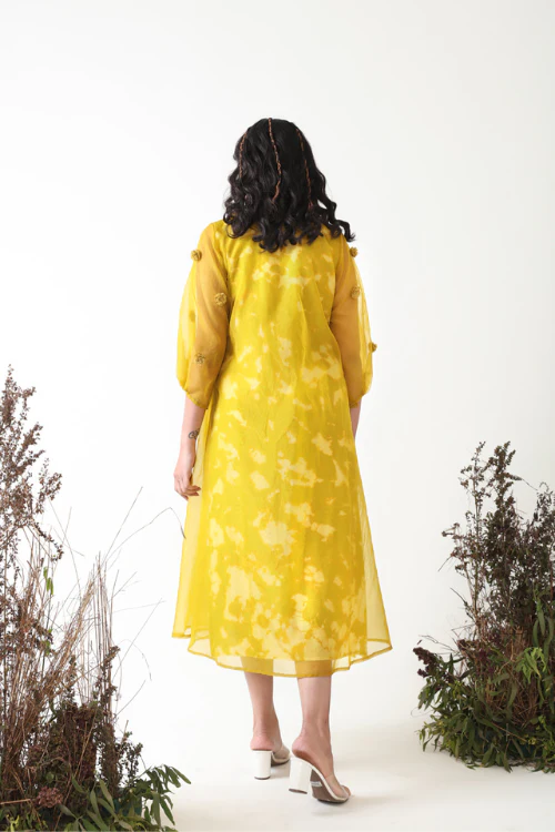 Chambray & Co.'S Autumn Pompom Jacket & Tie Dye Dress Set - Image 11