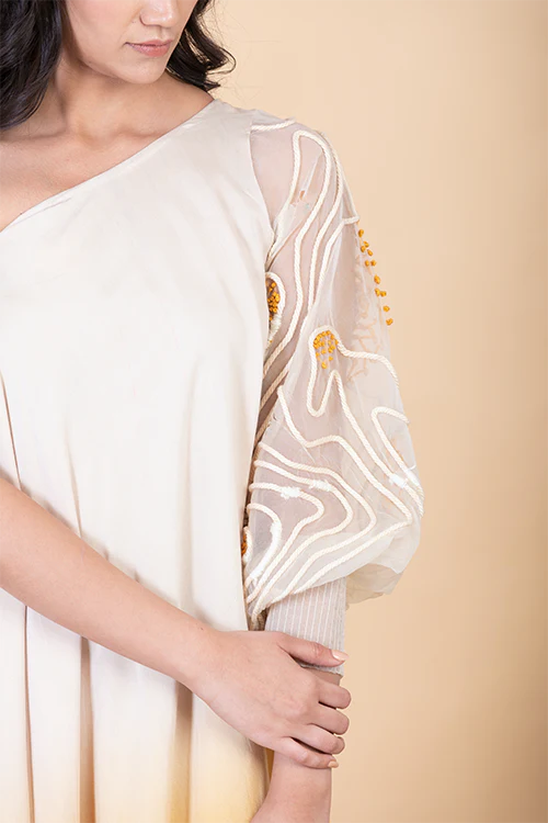 Chambray & Co.'S Ayna Vegan Silk Dress - Image 5