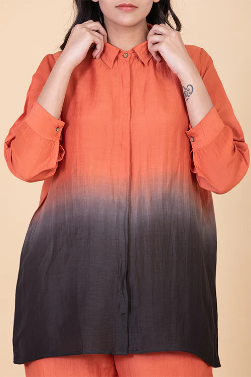 Chambray & Co.'S Bria Vegan Silk Coord Set - Image 2