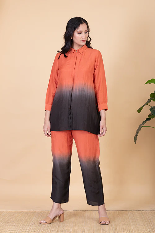 Chambray & Co.'S Bria Vegan Silk Coord Set - Image 3