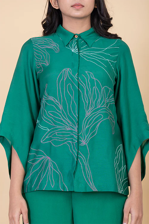 Chambray & Co.'S Emma Vegan Silk Coord Set - Image 2