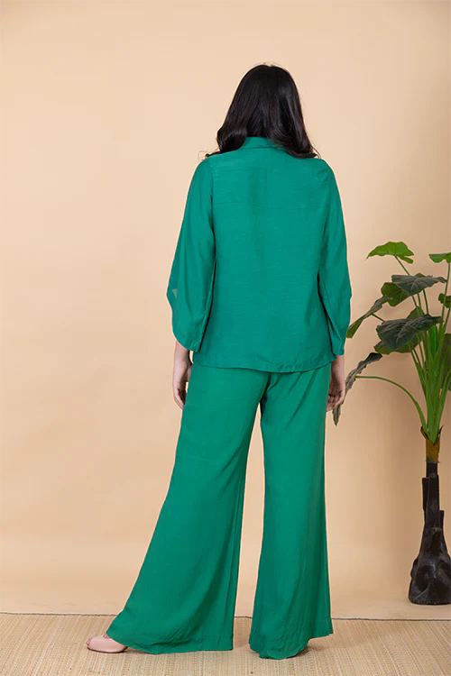 Chambray & Co.'S Emma Vegan Silk Coord Set - Image 5