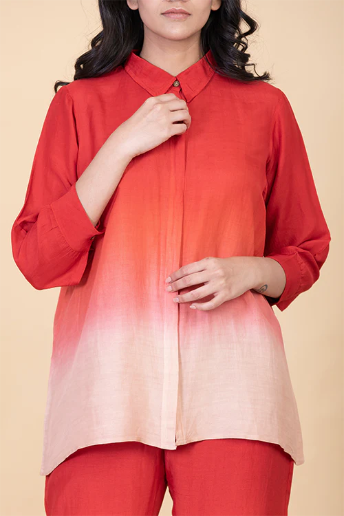 Chambray & Co.'S Kes Vegan Silk Coord Set - Image 2